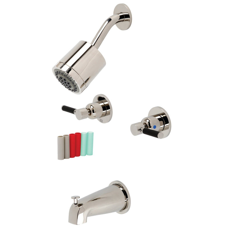 Kaiser Double-Handle Tub and Shower Faucet