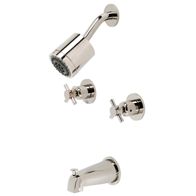 Concord Double-Handle Tub and Shower Faucet