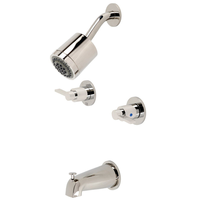 NuvoFusion Double-Handle Tub and Shower Faucet