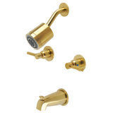 Concord Double-Handle Tub and Shower Faucet