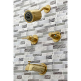 NuvoFusion Double-Handle Tub and Shower Faucet