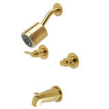 NuvoFusion Double-Handle Tub and Shower Faucet