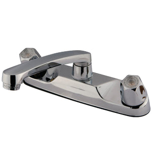 Two-Handle 2-Hole 8" Centerset Kitchen Faucet