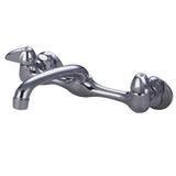 Proseal Two-Handle 2-Hole Wall Mount Kitchen Faucet