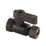 3/8-Inch FIP x 3/8-Inch O.D. Comp Quarter-Turn Straight Shut-Off Valve