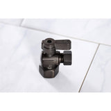 Baseline 1/2-Inch FIP x 3/8-Inch OD Comp Quarter-Turn Angle Stop Valve