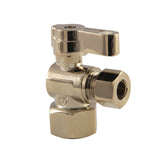 Baseline 1/2-Inch FIP x 3/8-Inch OD Comp Quarter-Turn Angle Stop Valve