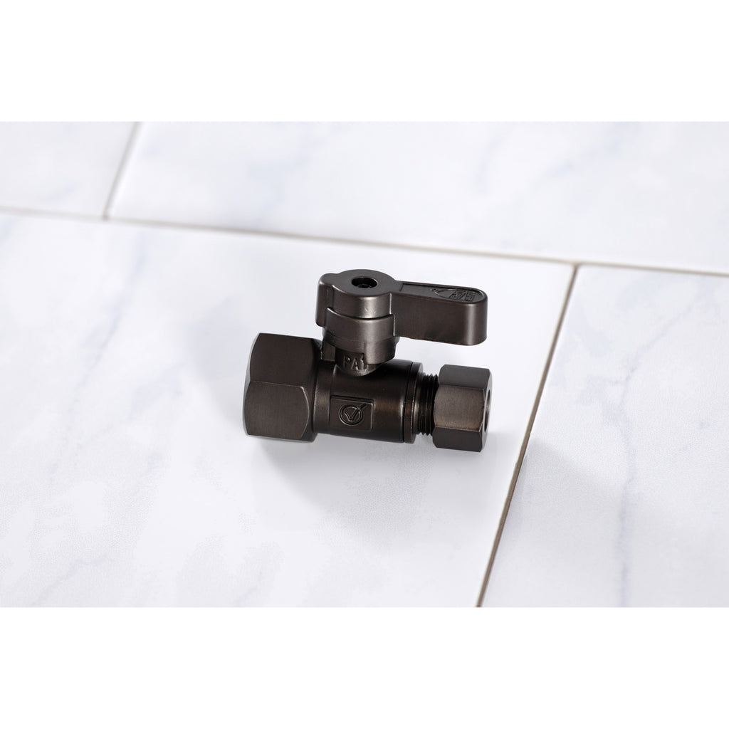 1/2-Inch FIP x 3/8-Inch OD Compression Straight Stop Valve