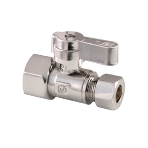 1/2-Inch FIP x 3/8-Inch OD Compression Straight Stop Valve