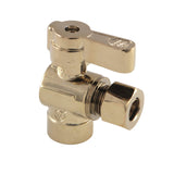 Baseline 1/2-Inch Sweat x 3/8-Inch OD Comp Quarter-Turn Angle Stop Valve