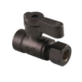 1/2-Inch Sweat x 3/8-Inch OD Compression Straight Stop Valve