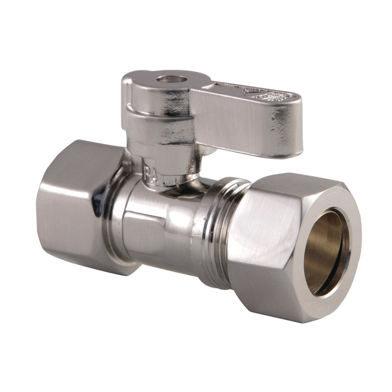 1/2-Inch FIP x 5/8-Inch O.D. Comp Quarter-Turn Straight Shut-Off Valve