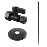Trimscape Toilet Supply Kit, 5/8" OD x 3/8" OD Comp Straight Valve