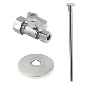Trimscape Toilet Supply Kit, 5/8" OD x 3/8" OD Comp Straight Valve