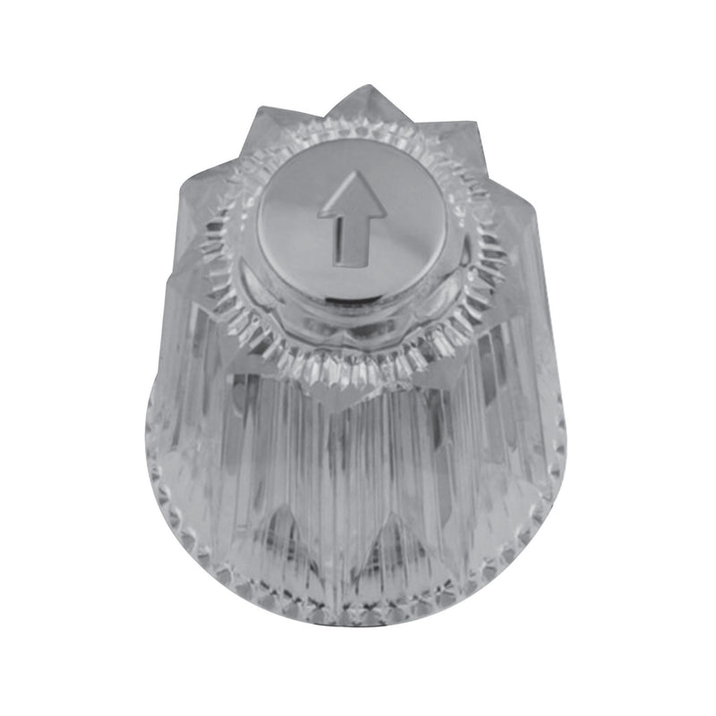 Acrylic Knob Handle, Diverter for Tub and Shower Faucet