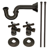 Trimscape Traditional Plumbing Supply Kit Combo with P-Trap