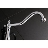 Heritage Two-Handle 3-Hole Wall Mount Roman Tub Faucet