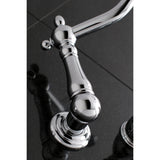 Heritage Two-Handle 3-Hole Wall Mount Roman Tub Faucet