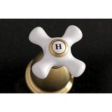 Heritage Two-Handle 3-Hole Wall Mount Roman Tub Faucet