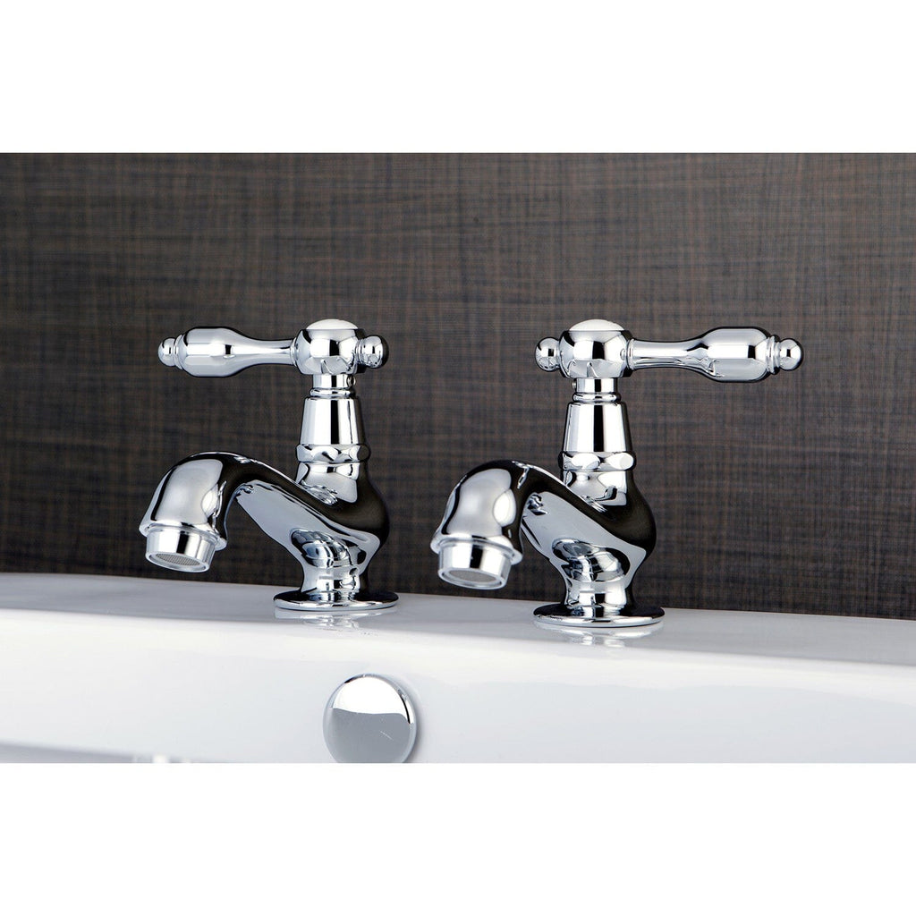 Tudor Two-Handle Deck Mount Basin Tap Faucet