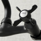 Essex Double-Handle 2-Hole Wall-Mount Bridge Kitchen Faucet