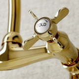 Essex Double-Handle 2-Hole Wall-Mount Bridge Kitchen Faucet
