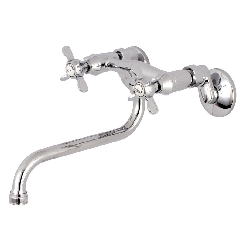Essex Double-Handle 2-Hole Wall Mount Bathroom Faucet