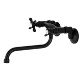 Essex Double-Handle 2-Hole Wall Mount Bathroom Faucet