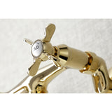 Essex Double-Handle 2-Hole Wall Mount Bathroom Faucet