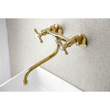 Essex Double-Handle 2-Hole Wall Mount Bathroom Faucet