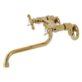 Essex Double-Handle 2-Hole Wall Mount Bathroom Faucet