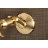 Essex Double-Handle 2-Hole Wall Mount Bathroom Faucet