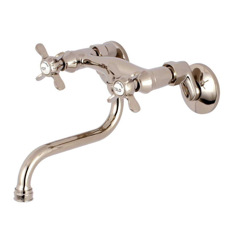 Essex Double-Handle 2-Hole Wall Mount Bathroom Faucet