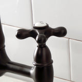 Heritage Two-Handle 2-Hole Deck Mount Bridge Kitchen Faucet