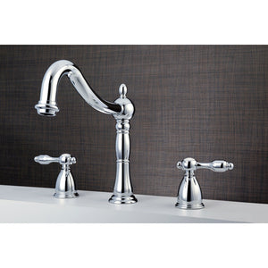 Tudor Two-Handle 3-Hole Deck Mount Roman Tub Faucet