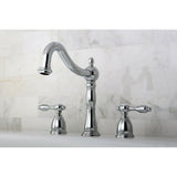 Tudor Two-Handle 3-Hole Deck Mount Roman Tub Faucet