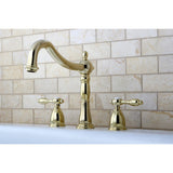 Tudor Two-Handle 3-Hole Deck Mount Roman Tub Faucet