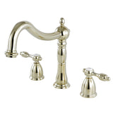 Tudor Two-Handle 3-Hole Deck Mount Roman Tub Faucet