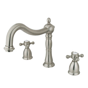 Metropolitan Two-Handle 3-Hole Deck Mount Roman Tub Faucet