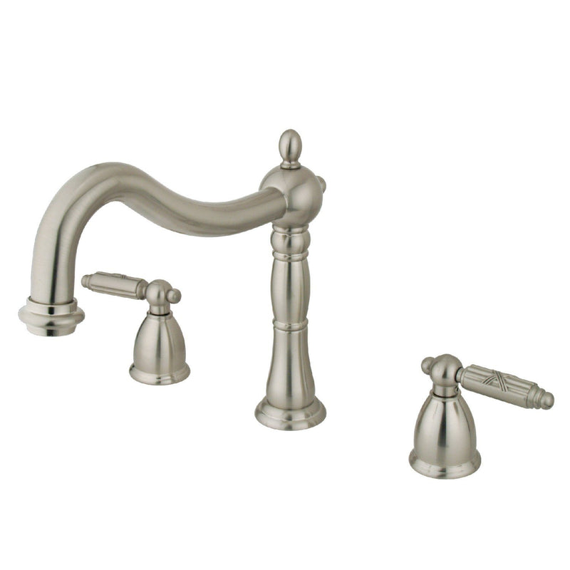 Georgian Two-Handle 3-Hole Deck Mount Roman Tub Faucet