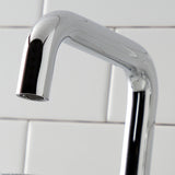 Webb Two-Handle 3-Hole Deck Mount Widespread Bathroom Faucet with Push Pop-Up