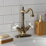 Heritage Two-Handle 1-or-3 Hole Deck Mount Vessel Faucet