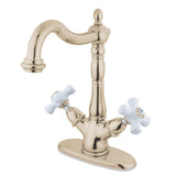 Heritage Two-Handle 1-or-3 Hole Deck Mount Vessel Faucet