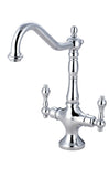 Heritage Two-Handle 1-Hole Deck Mount Kitchen Faucet