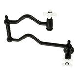 Heritage Two-Handle 1-Hole Wall Mount Pot Filler Faucet