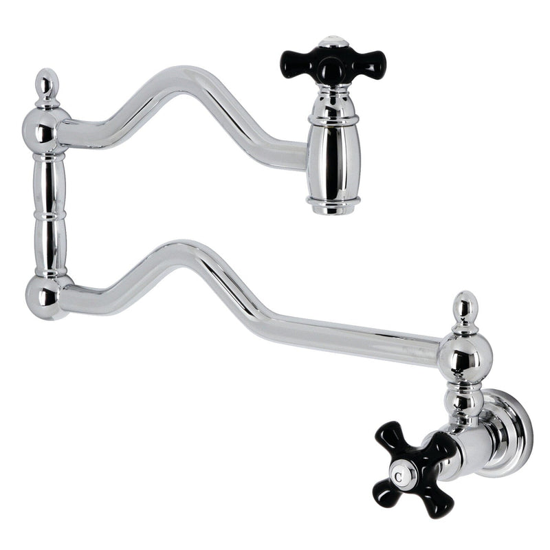 Duchess Two-Handle 1-Hole Wall Mount Pot Filler Faucet