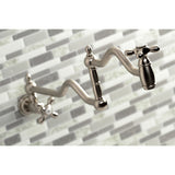 Heritage Two-Handle 1-Hole Wall Mount Pot Filler Faucet