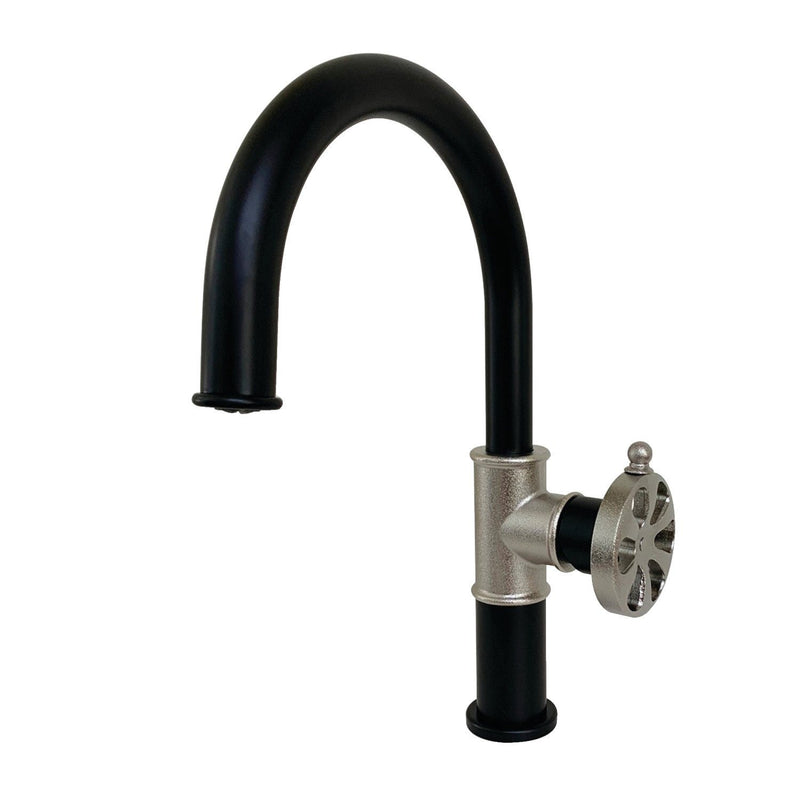 Belknap One-Handle 1-Hole Bathroom Faucet with Push Pop-Up Drain