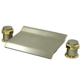 Milano Two-Handle 3-Hole Deck Mount Roman Tub Faucet