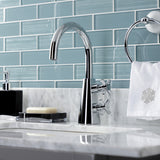 Constantine Two-Handle 1-Hole Bathroom Faucet with Push Pop-Up Drain